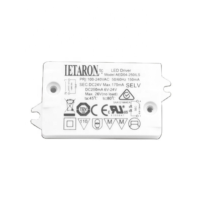50 / 60Hz 51.5x33x17 مشغل LED عالمي LETARON 170 / 300mA 3.6 / 4W