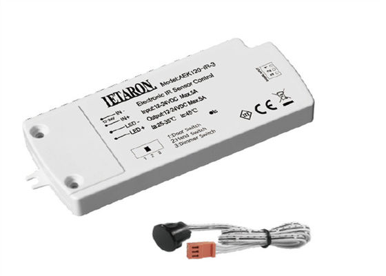 5A 60 / 120W PIR Motion Sensor Switch ، IR باهتة التبديل بموافقة TUV CE